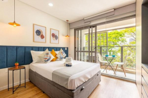 Easy Star - Lindo Studio no Brooklin ao lado Av. Santo Amaro! - ZT01H